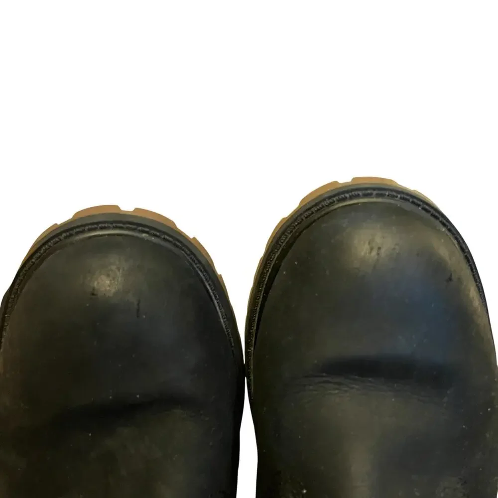 Timberland x Champion Black Boots Utility Winter Shoes Pimaloft Lace Up Size 5.5